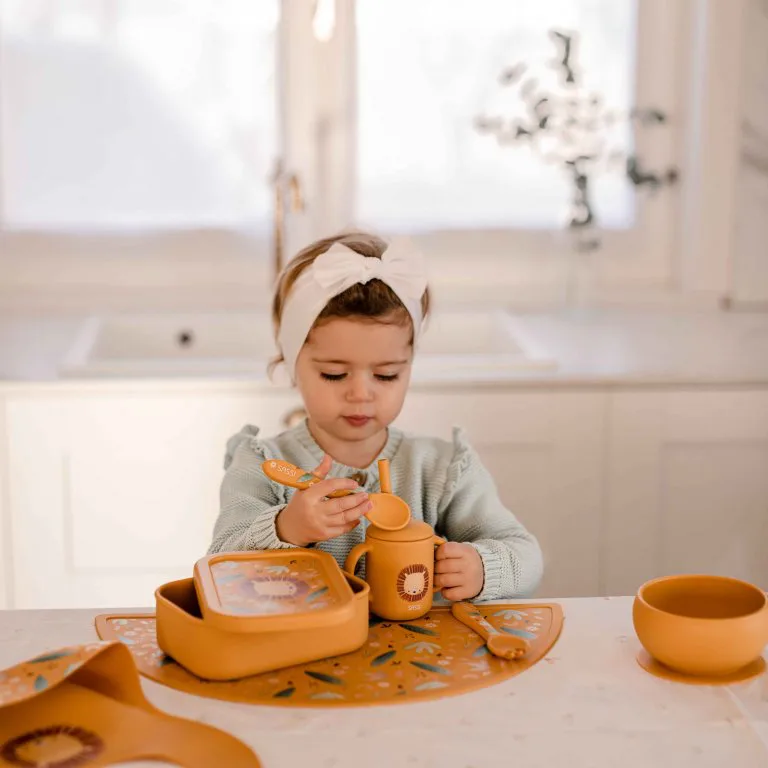 Силиконова разделителна кутия за обяд, Sassi, Лъв - Image 9