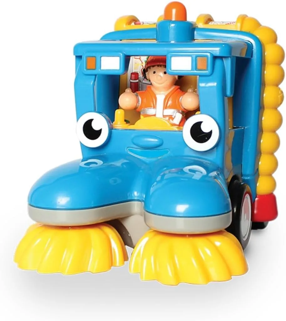 Количка за игра, WOW Toys, Камионът за почистване на улици на Тейлър - Image 4