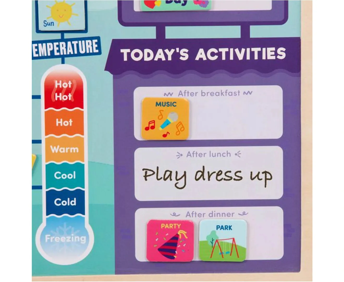 Образователен комплект, Battat, Магнитен календар, 85 части - Image 4