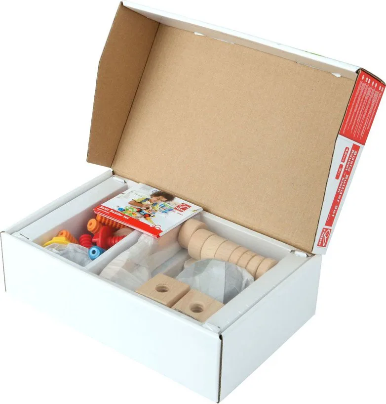 Дървен конструктор, Hape, Основен комплект, 42 части - Image 2