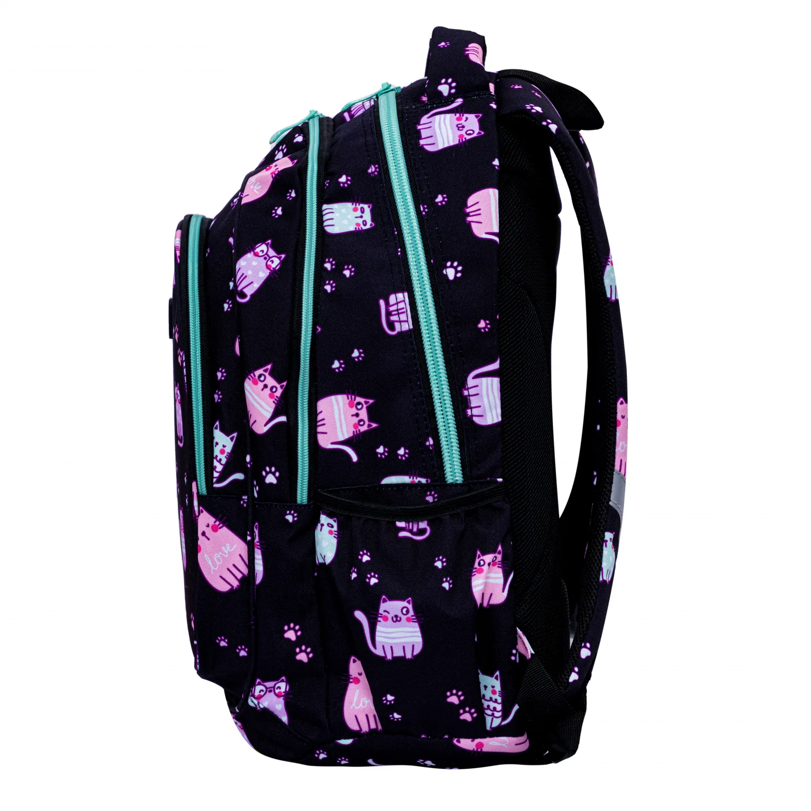 Ученическа раница, HEAD, Прекрасно коте, AB300, 42 х 30 х 19 см - Image 3