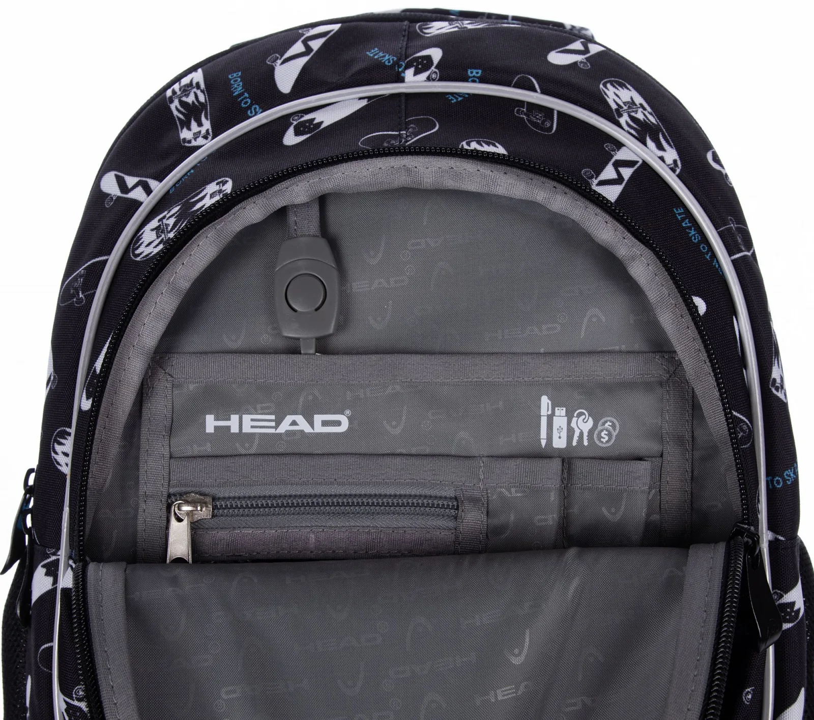 Ученическа раница, Head, AB330, Just Ride, 39 x 28 x 15 см - Image 6