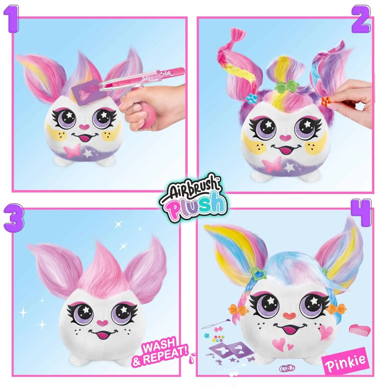 Творчески комплект, Canal Toys, Мини плюшена играчка за оцветяване и стилизиране - Image 2