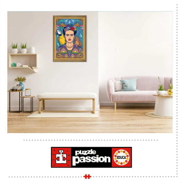 Пъзел, Educa, Фрида Кало, 1500 части - Image 4