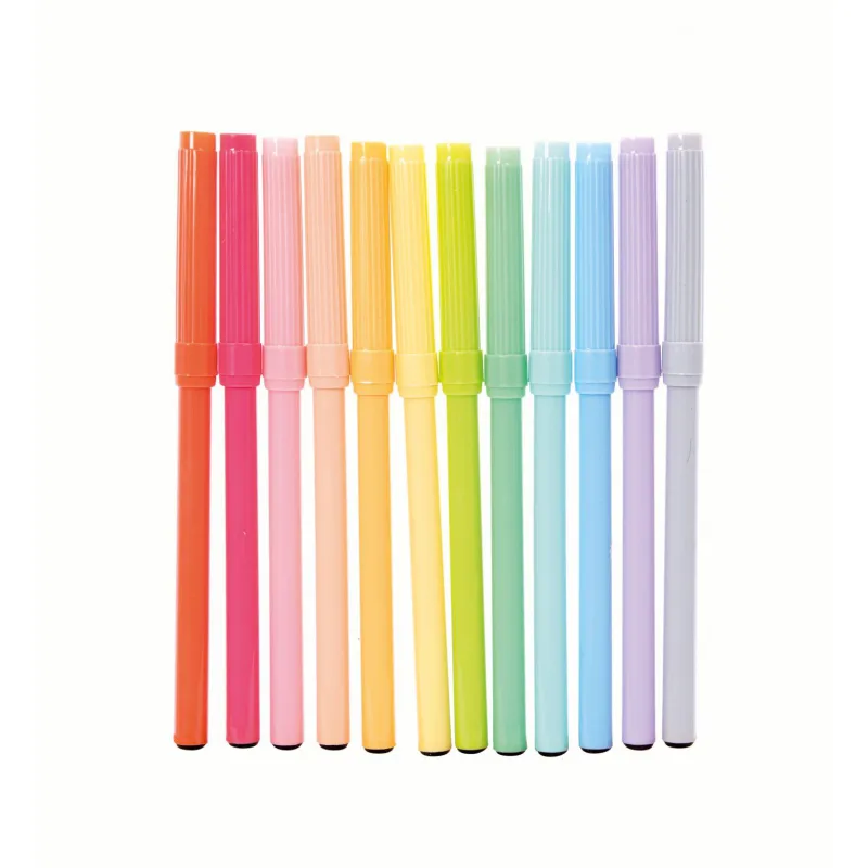 Комплект пастелни флумастери, Astra, 12 цвята - Image 2