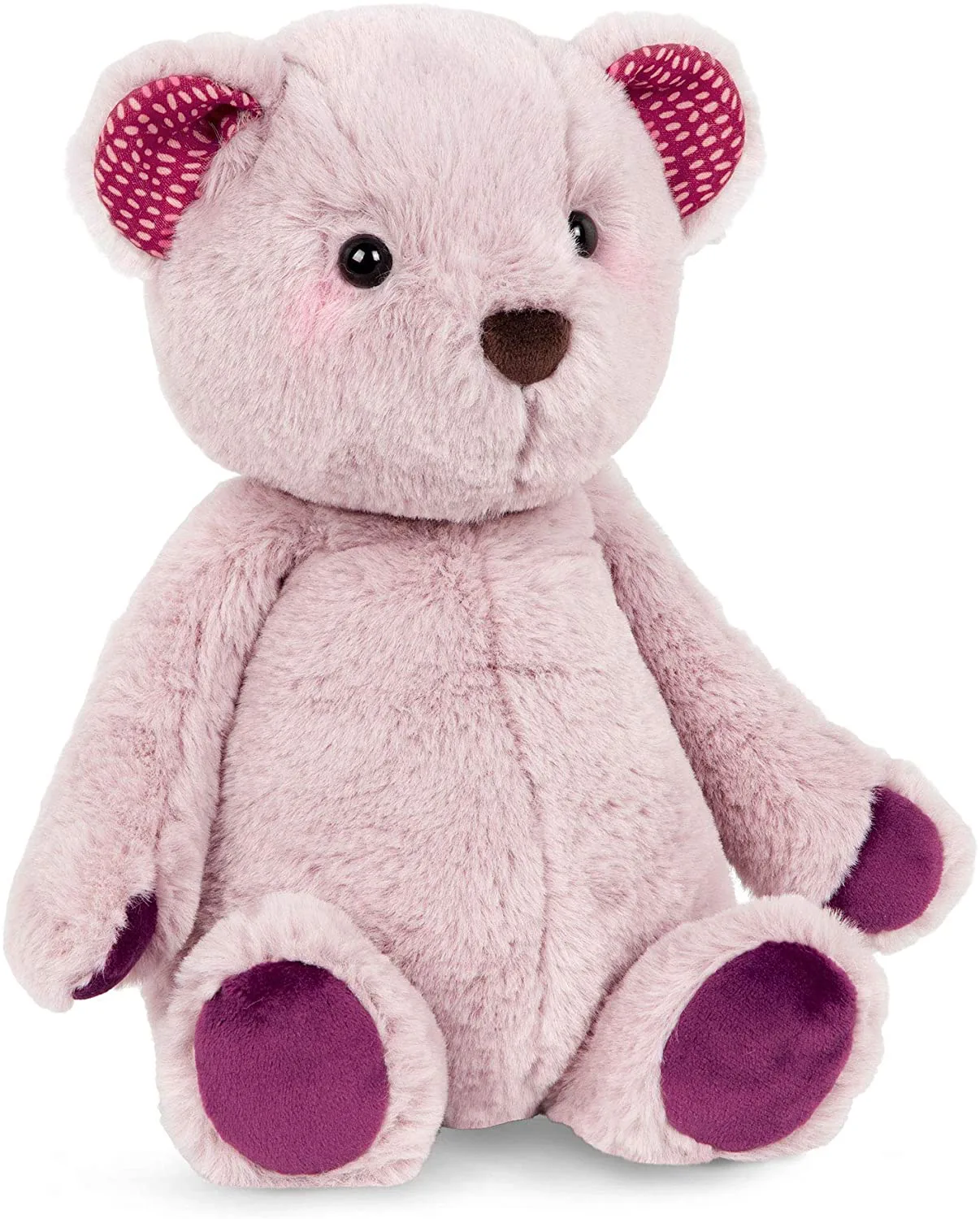 Плюшена играчка, Battat, Плюшено мече, 30см, Морав цвят - Image 3