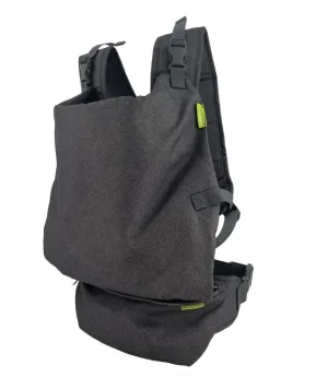 Ергономично кенгуру, Infantino, 2 в 1, Тъмно сиво, от 5.4 до 18 кг.