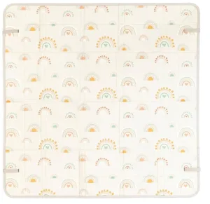 Сгъваема мека постелка от пяна, Infantino, Дъга, 147 x 147 см