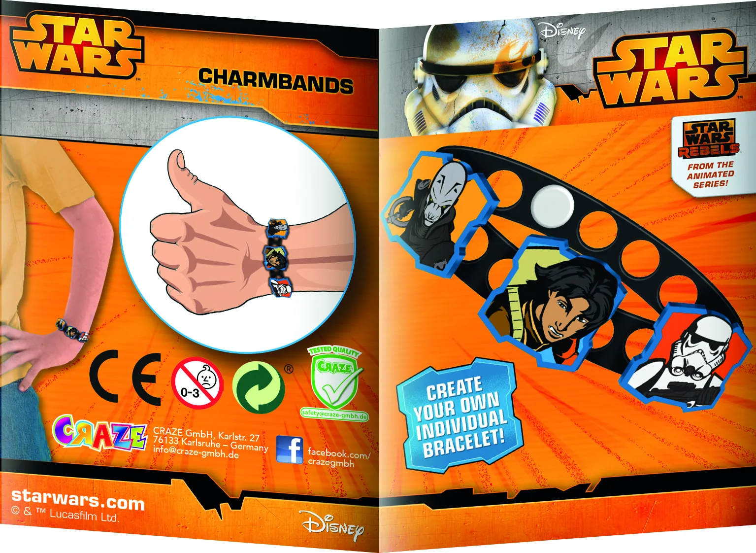 Колекционерска гривна, Craze, Междузвездни войни, Бунтовниците - Image 5