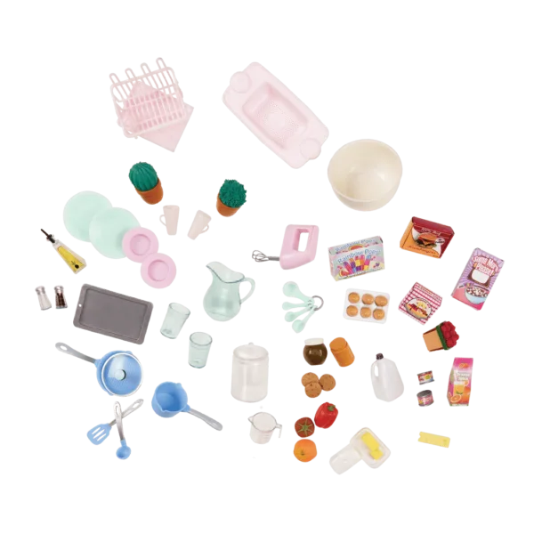 Кухненски комплект, Battat, Our Generation, Гурме, Розов - Image 3