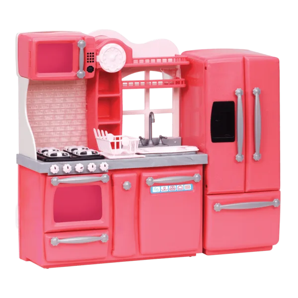 Кухненски комплект, Battat, Our Generation, Гурме, Розов - Image 4