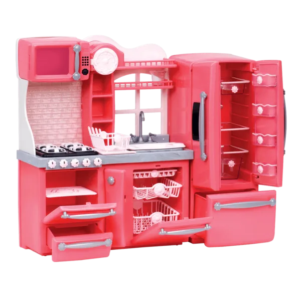 Кухненски комплект, Battat, Our Generation, Гурме, Розов - Image 5