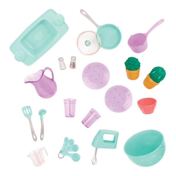 Кухненски комплект, Battat, Our Generation, Гурме, Лилав - Image 2