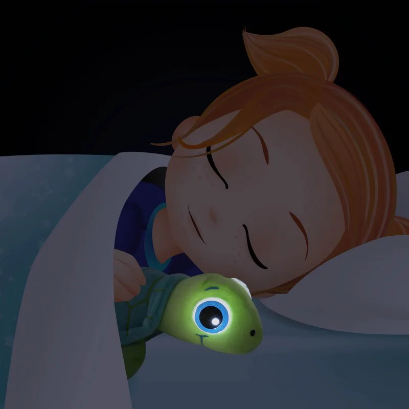 Плюшена играчка с таймер, Buki France, Костенурка - Image 2