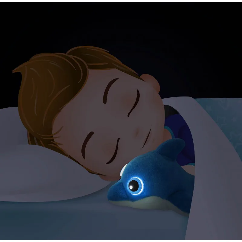 Плюшена играчка с таймер, Buki France, Делфин - Image 2