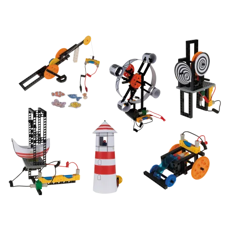 Образователен комплект, Buki France, Експерт по електричество, 137 части - Image 2