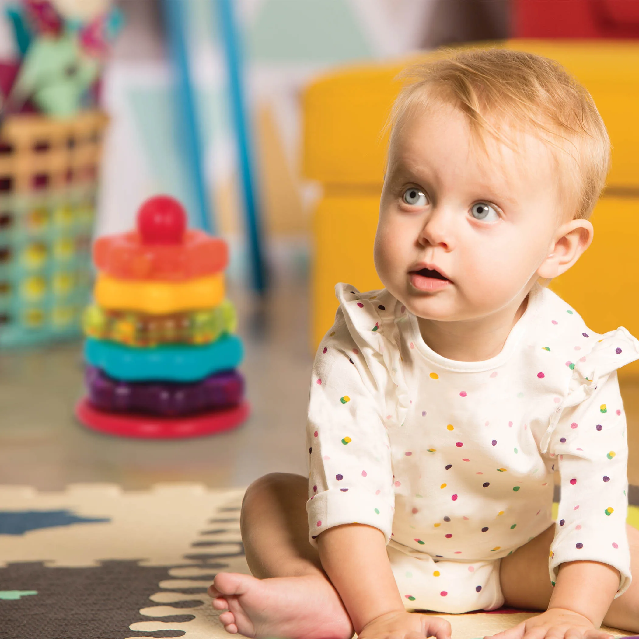 Комплект за игра, Battat, Цветен конус с рингове - Image 3