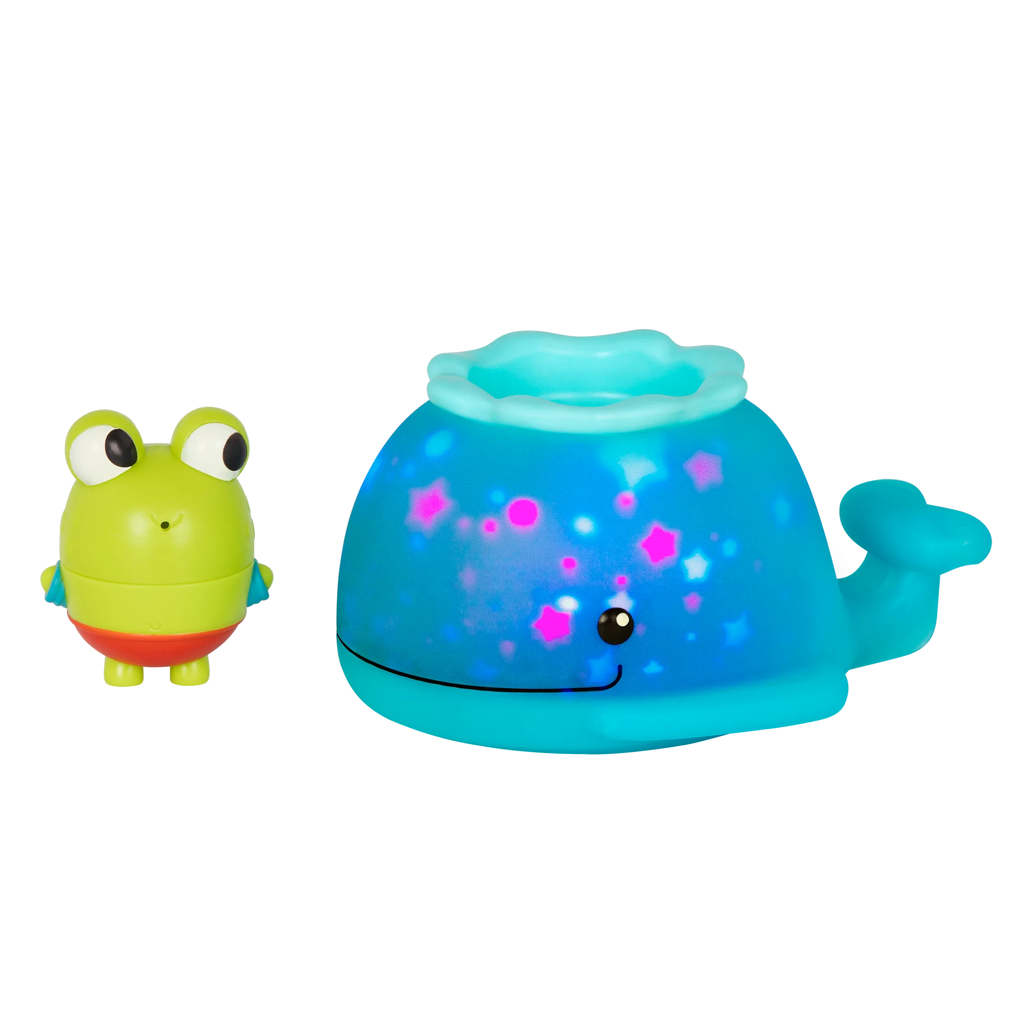 Светеща играчка за баня, Battat, Кит с фигурка - Image 5