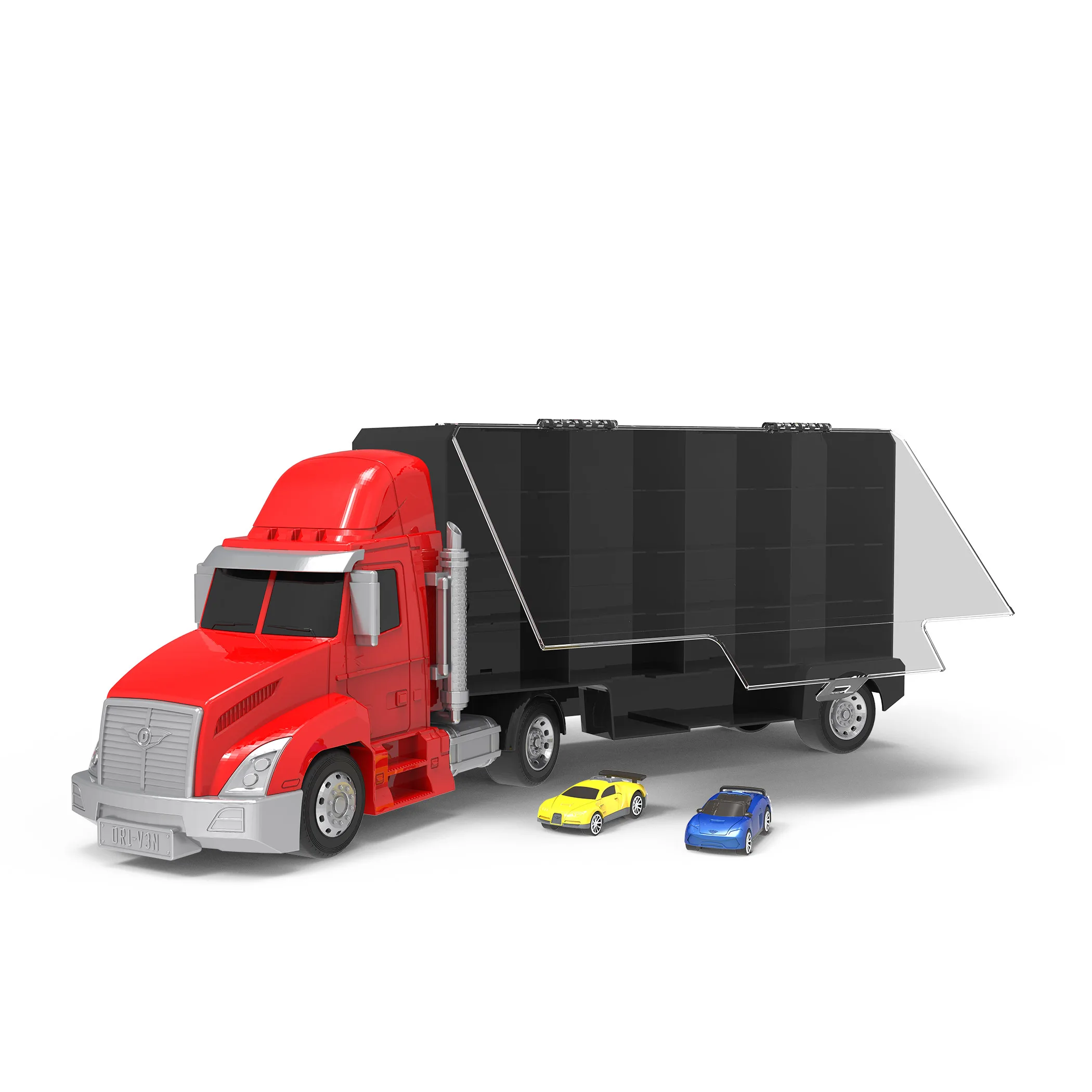 Детска играчка, Battat, Driven, Камион автовоз - Image 2