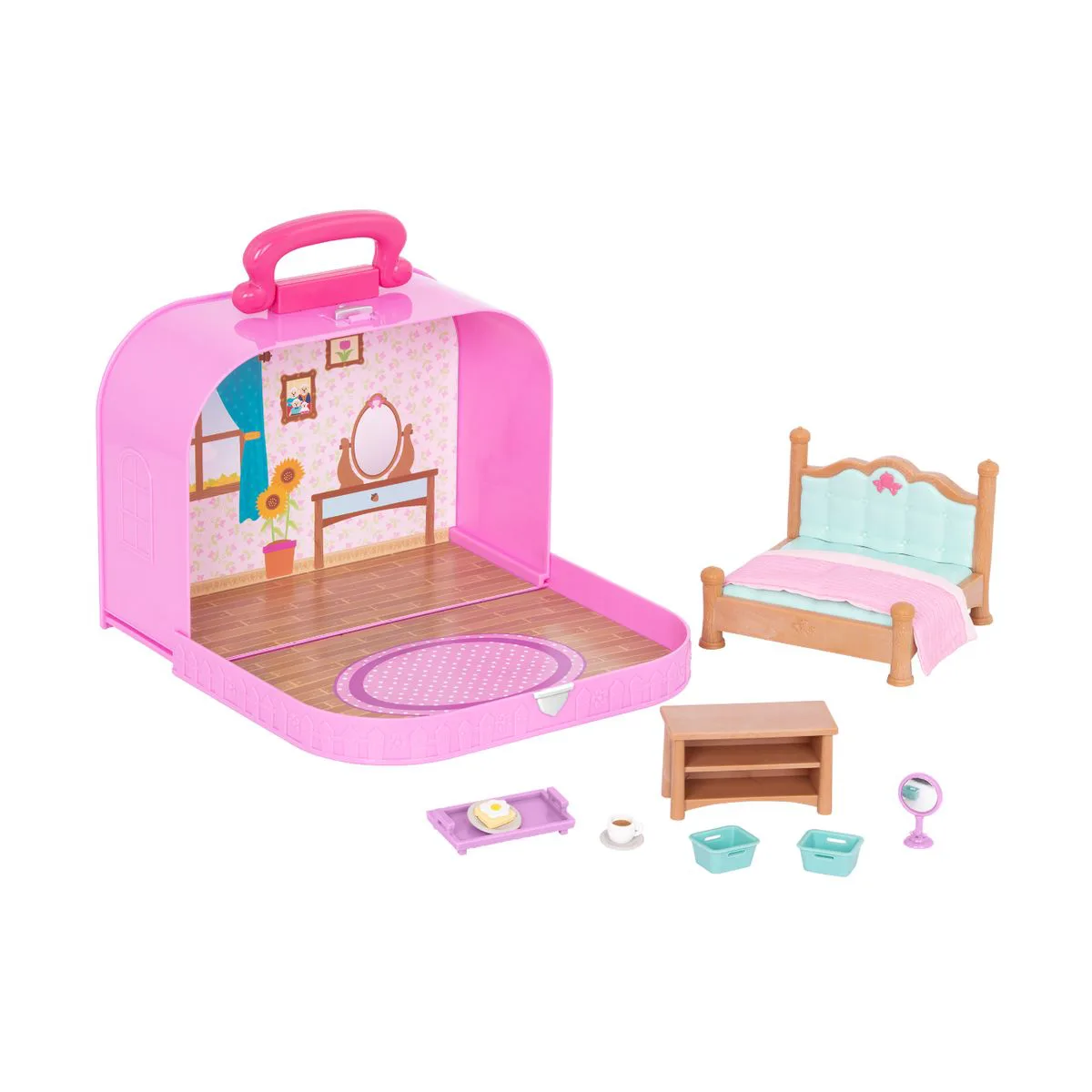 Комплект за игра, Battat, Li′l Woodzeez, Спалня - Image 2