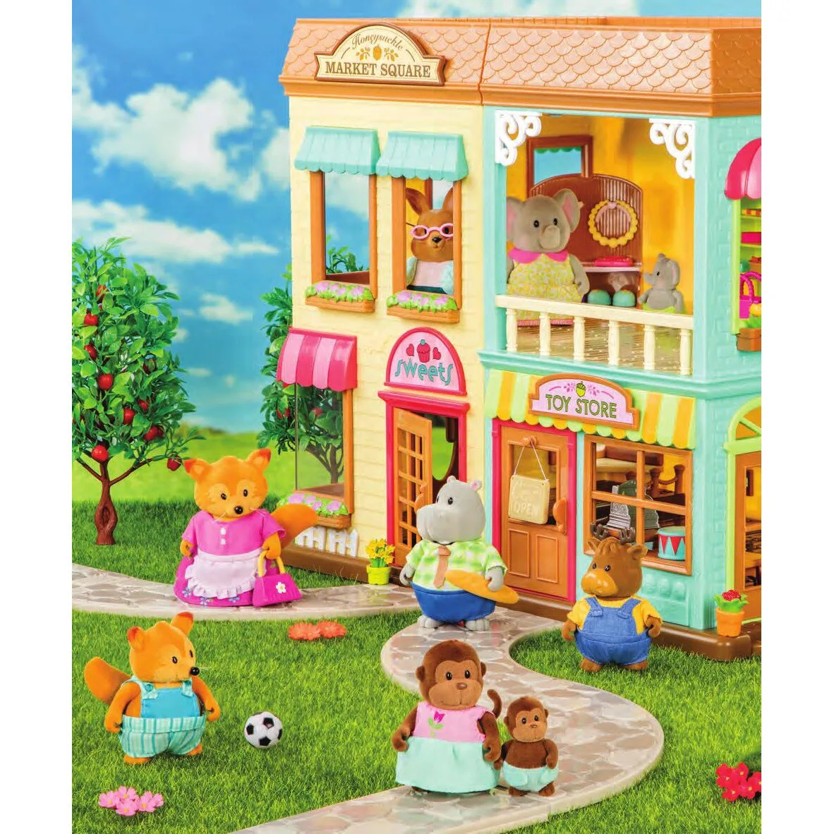 Комплект за игра, Battat, Li′l Woodzeez, Магазин - Image 2