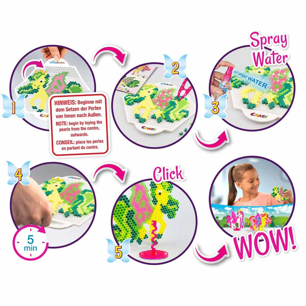 Творчески комплект, Craze, Galupy, Разноцветна мозайка, Забавно пони - Image 4