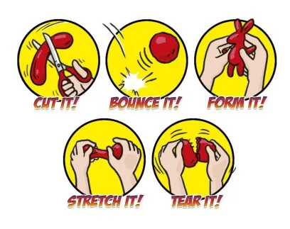 Магически разноцветен моделин, Craze, Фламинго, 80 гр. - Image 3