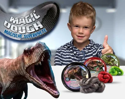 Магически разноцветен моделин, Craze, Динозаври, 80 гр. - Image 5