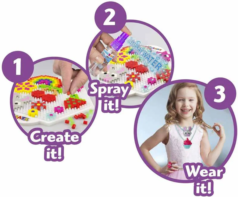 Творчески комплект, Craze, Разноцветна мозайка, Бижута - Image 5