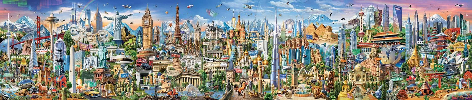 Около светът - пъзел 42000 части - Image 2