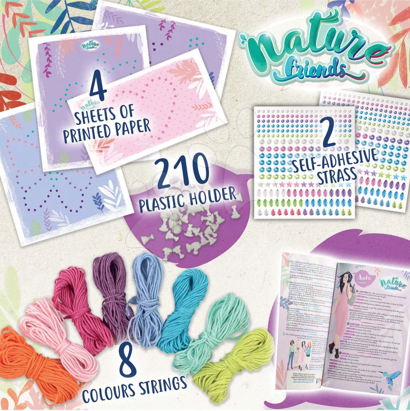 Комплект Приятели на природата - String Art - Image 3