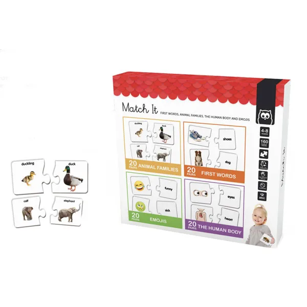 Образователен пъзел, Eurekakids, 4 в 1 - Image 2