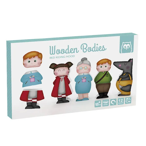 Пъзел, Eurekakids, Магнитни фигури, Червената шапчица - Image 2