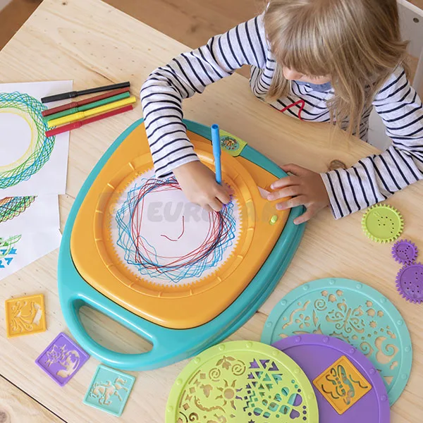 Комплект за рисуване, Еurekakids, Магическа мандала, 26 части - Image 3