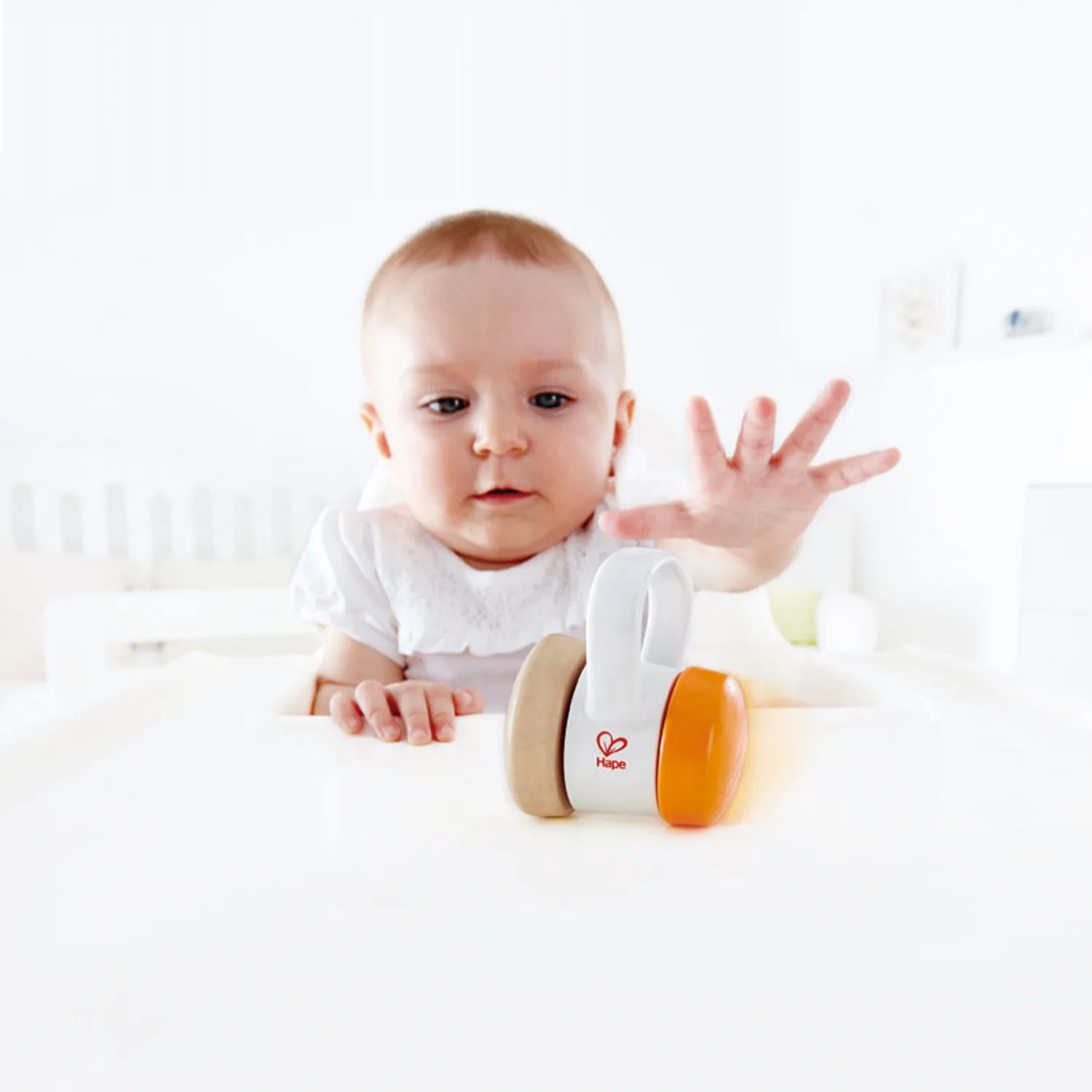 Дървена играчка, Hape, Дрънкалка - буталка - Image 3