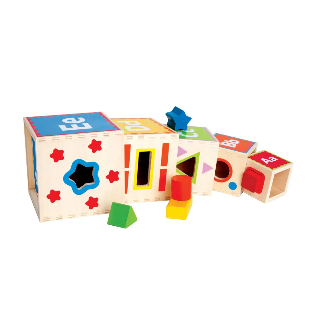 Дървена играчка за сортиране - Image 3