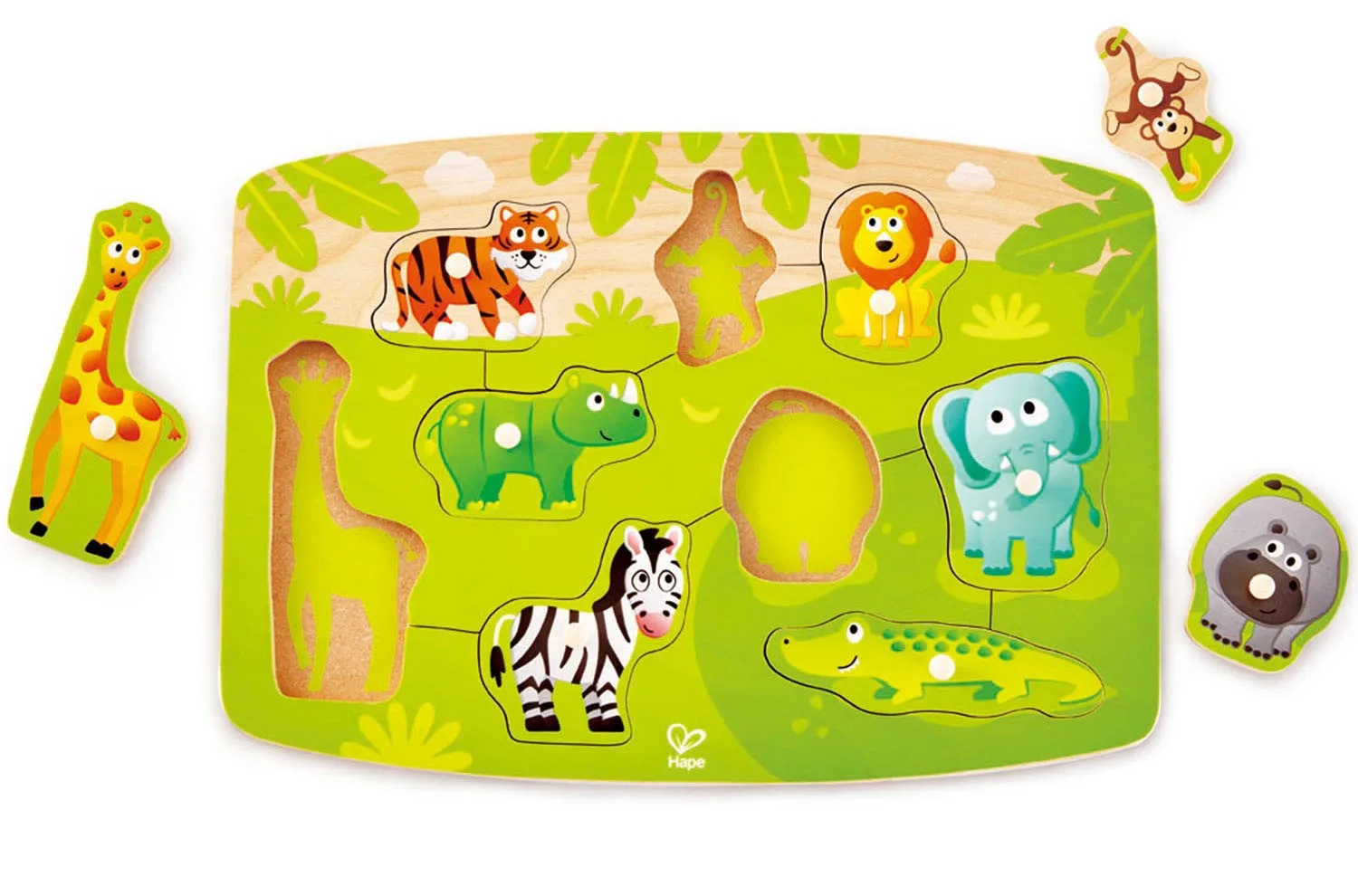 Дървен пъзел - Диви животни - Image 2