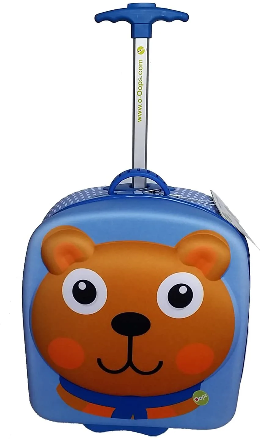 Детска раница с колела, Oops, Мече, 31 x 40 x 20 см - Image 2