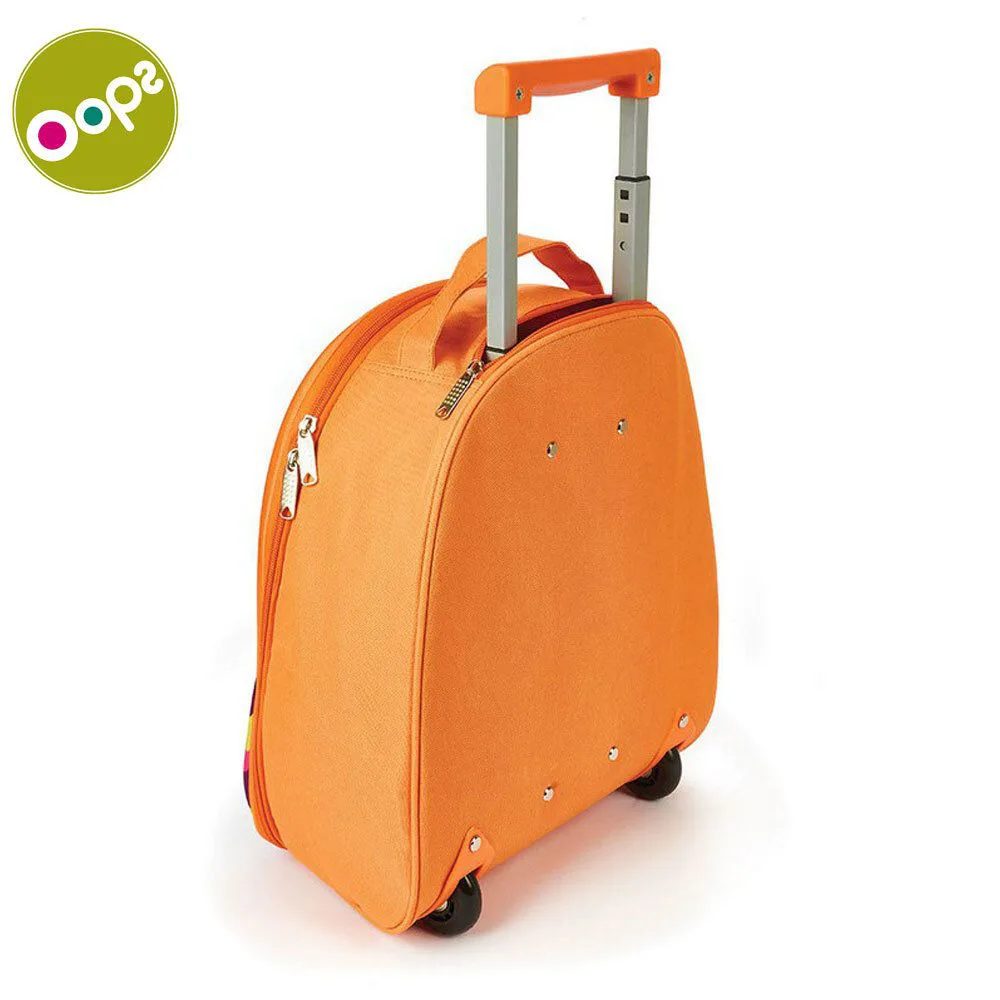 Детска раница с колелца, Oops, Бухал, 37 x 31.5 x 14.5 см - Image 2