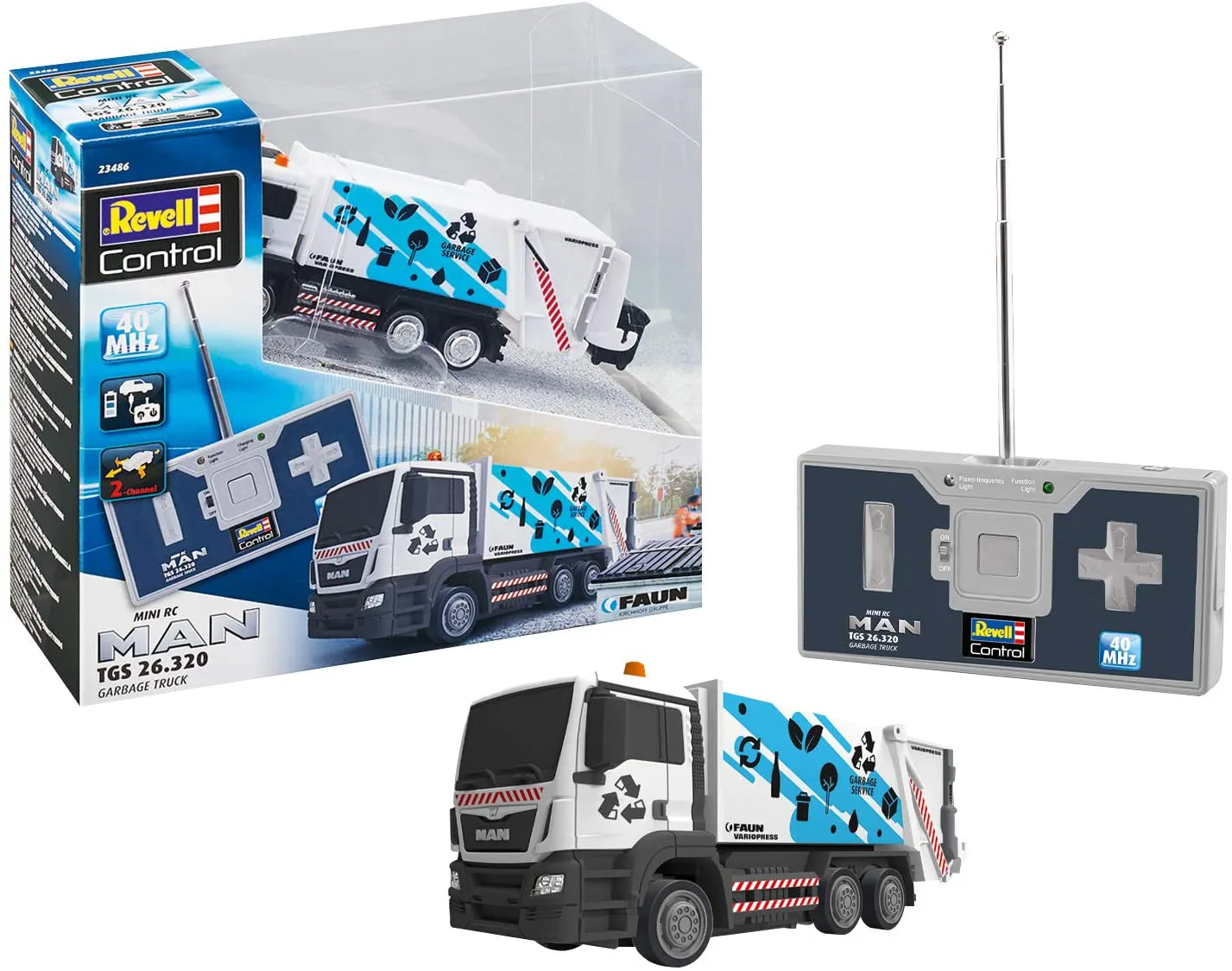 Мини автомобил - Боклукчийски камион - RC управление - Image 2