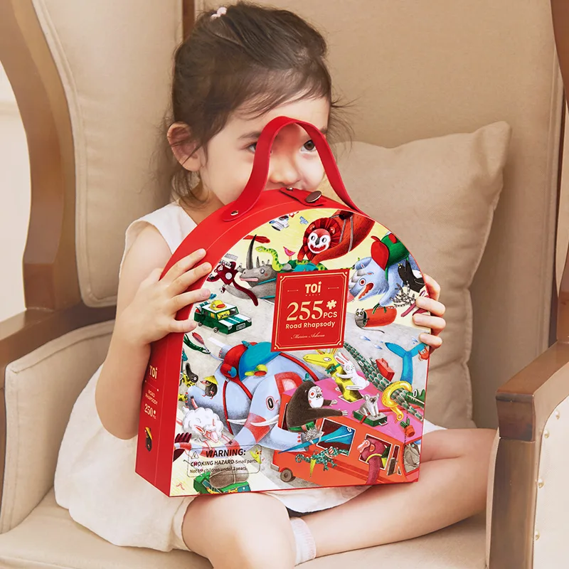 Пъзел, Toi World, Животни на пътя, 255 части - Image 3