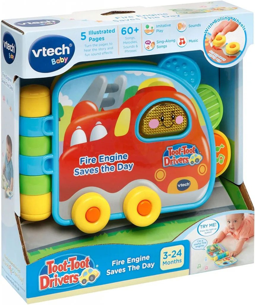 Интерактивна играчка, Vtech, Музикална книжка, Локомотив - Image 2