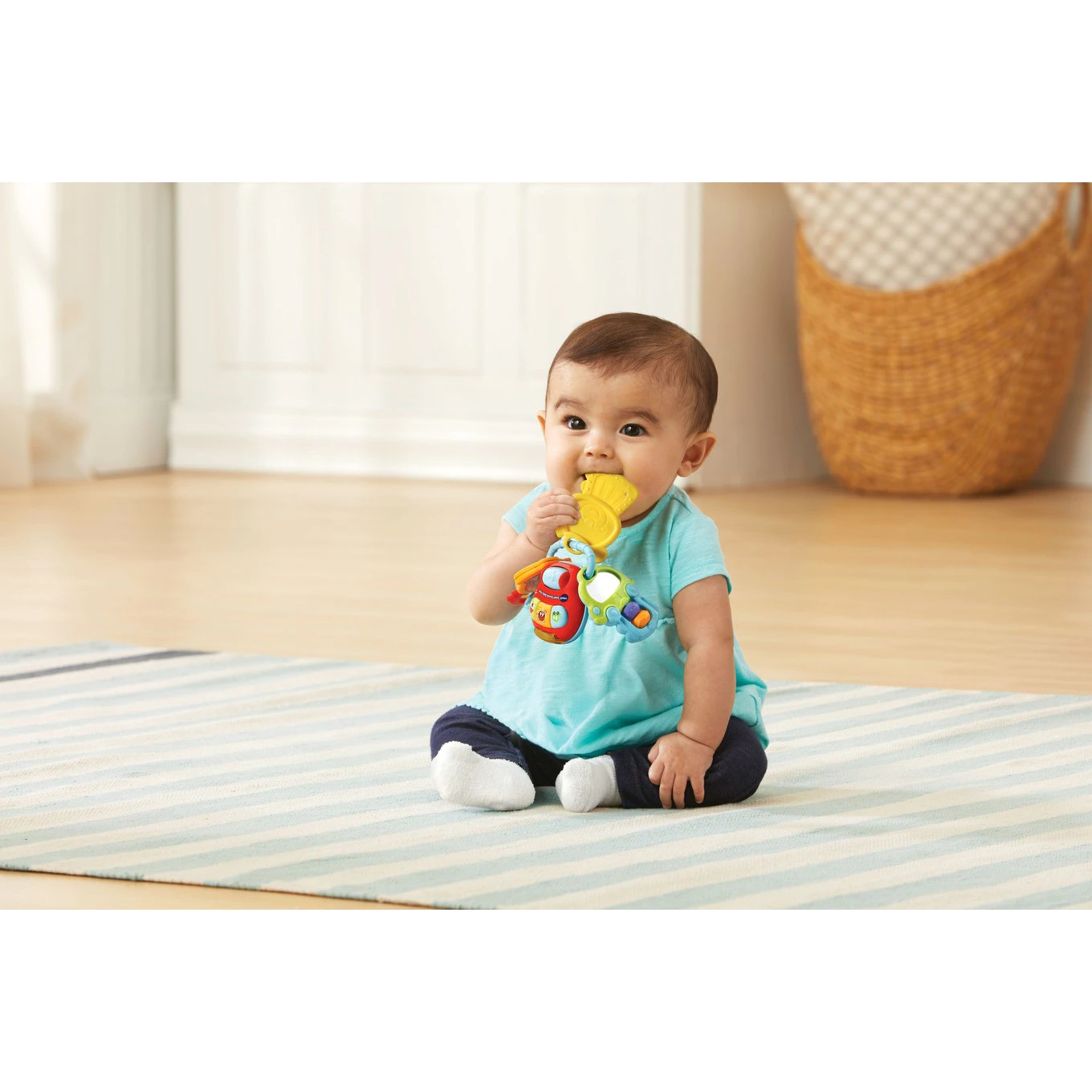 Интерактивна играчка, Vtech, Бебешка дрънкалка със звук и светлина - Image 2