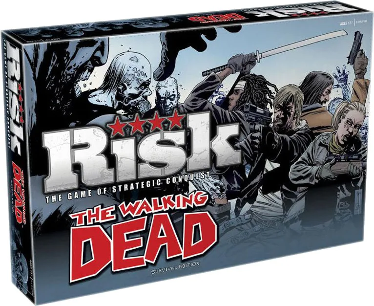 Стратегическа настолна игра, Winning Moves, Risk, Живите мъртви - Image 2